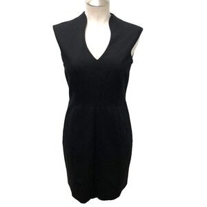 4.Collective Sheath Dress Womens 6 Black Sleeveless Cocktail Business Career LBD